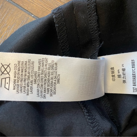 French connection black one shoulder cocktail dress pretty shoulder bow size 0 - Picture 10 of 11